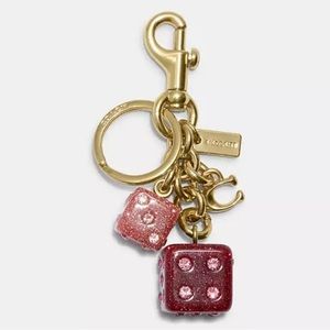 NWT Coach Dice Bag Charm